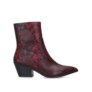 Aldo Batis Western Snake Skin Ankle Booties